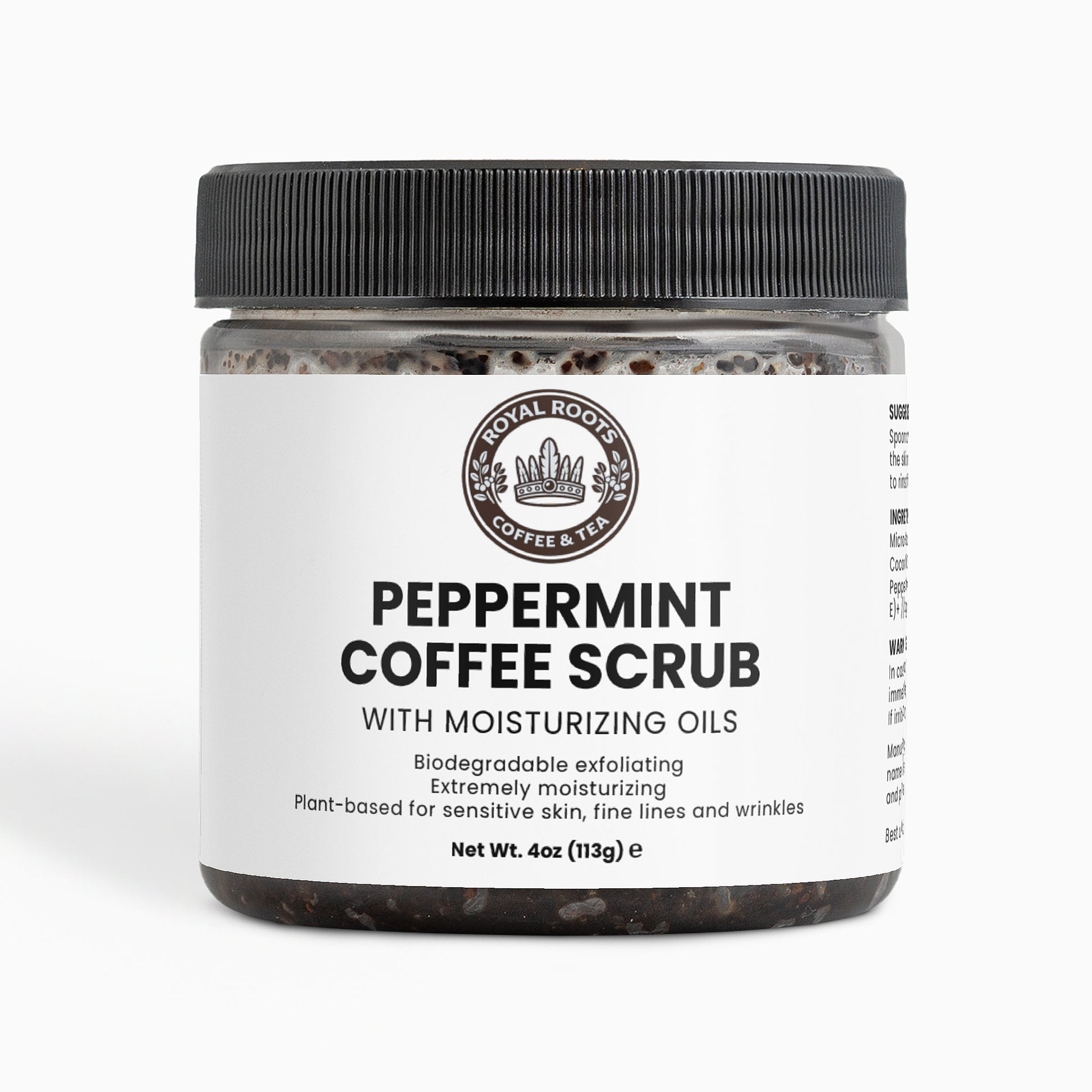 Peppermint Coffee Scrub